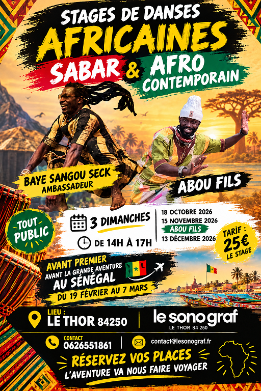 STAGE DANSE AFRICAINE
