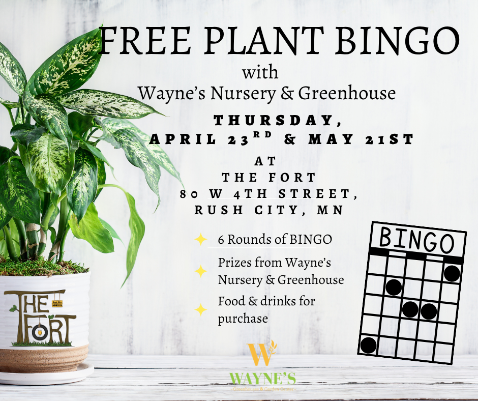 free plant bingo - april