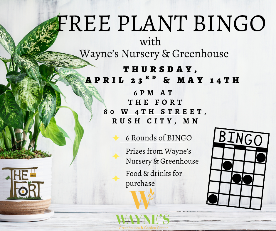 Free Plant Bingo - May