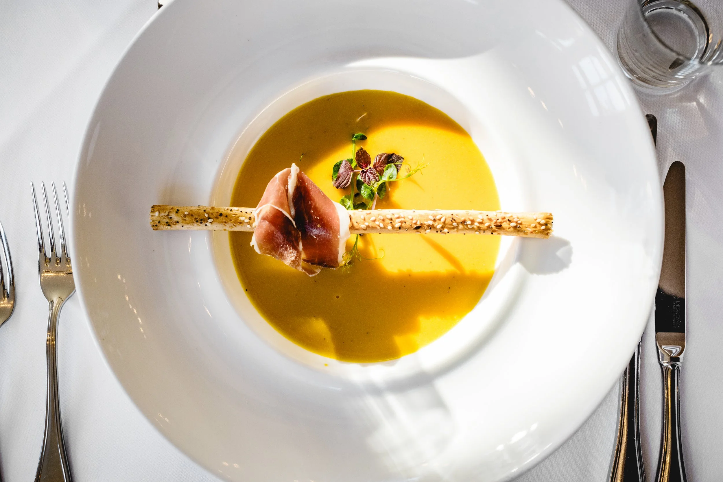 Herbstliche Kürbissuppe