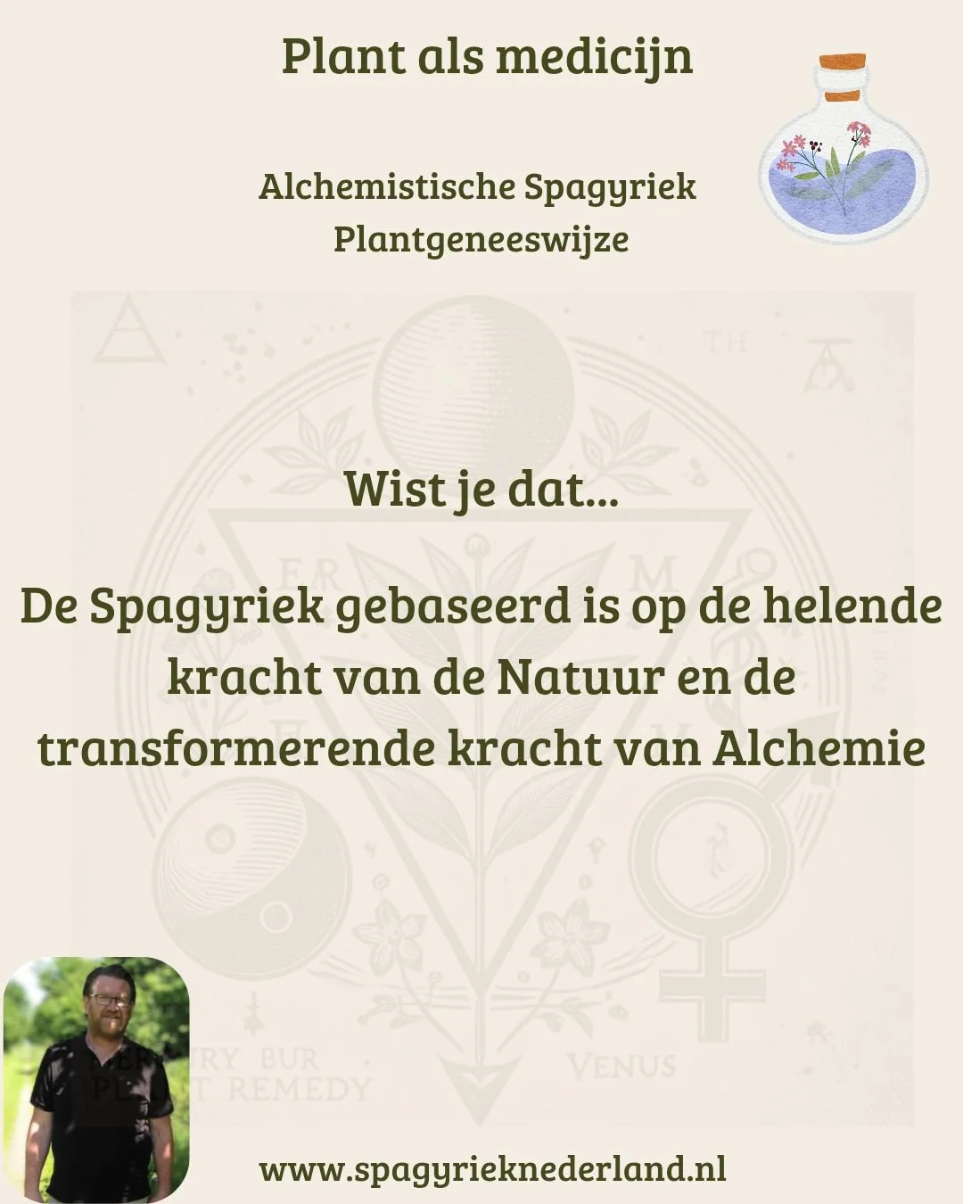 Spagyriek Basismodule voor geïnteresseerden en (beginnende) voorschrijvers