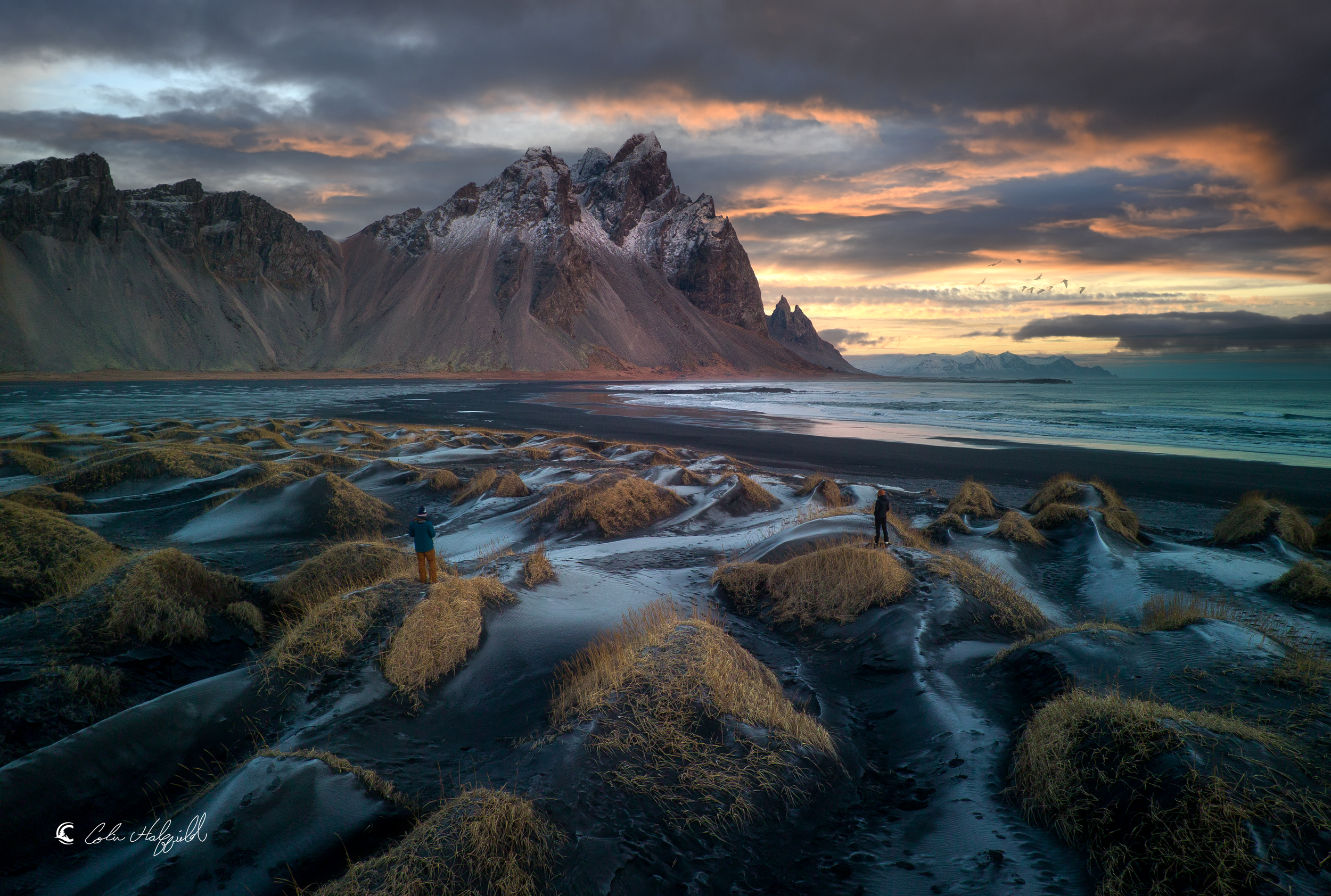 Iceland Mountain Shore