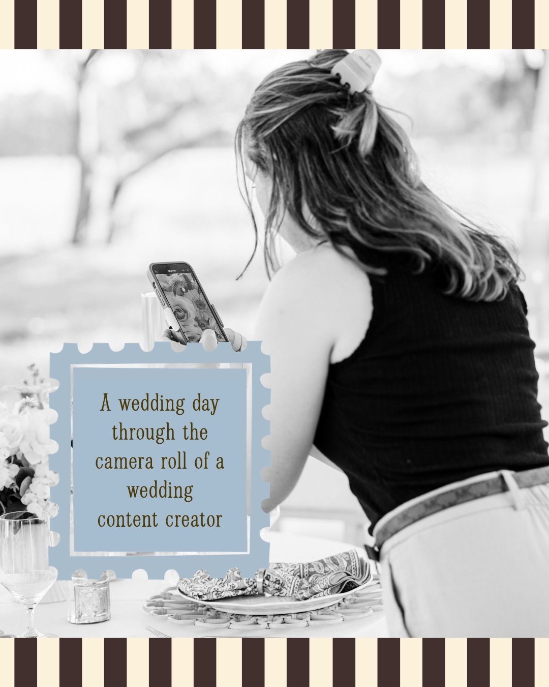 A little look at my camera roll from a wedding day 👀📱

Vendors!!

Photographer @bronstonphotography 
DJ + Coordinator @crush.entertainment 
Venue @sonestahhi 
Hair + Makeup @bridessidebeauty 
Content Creator @alanamediaco 
Floral @carolinaweddingsh