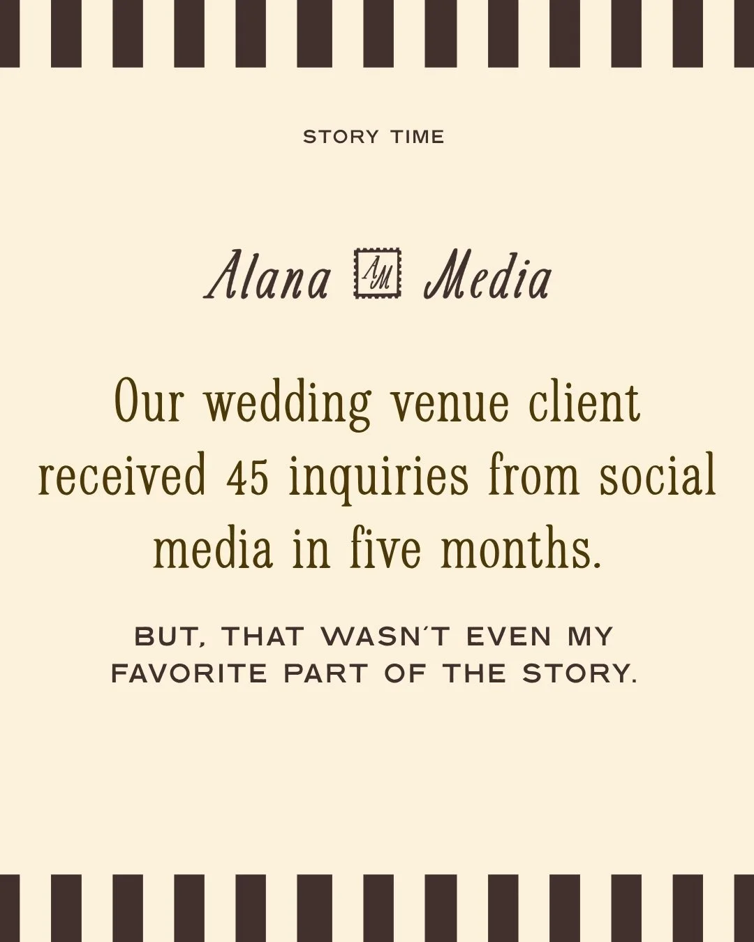 Okay, story time because this is one of my favorite recent client win!!

When we first started working with this wedding venue, they already had the thing most wedding venues wish that they had:

Beautiful weddings, beautiful spaces, and beautiful ph