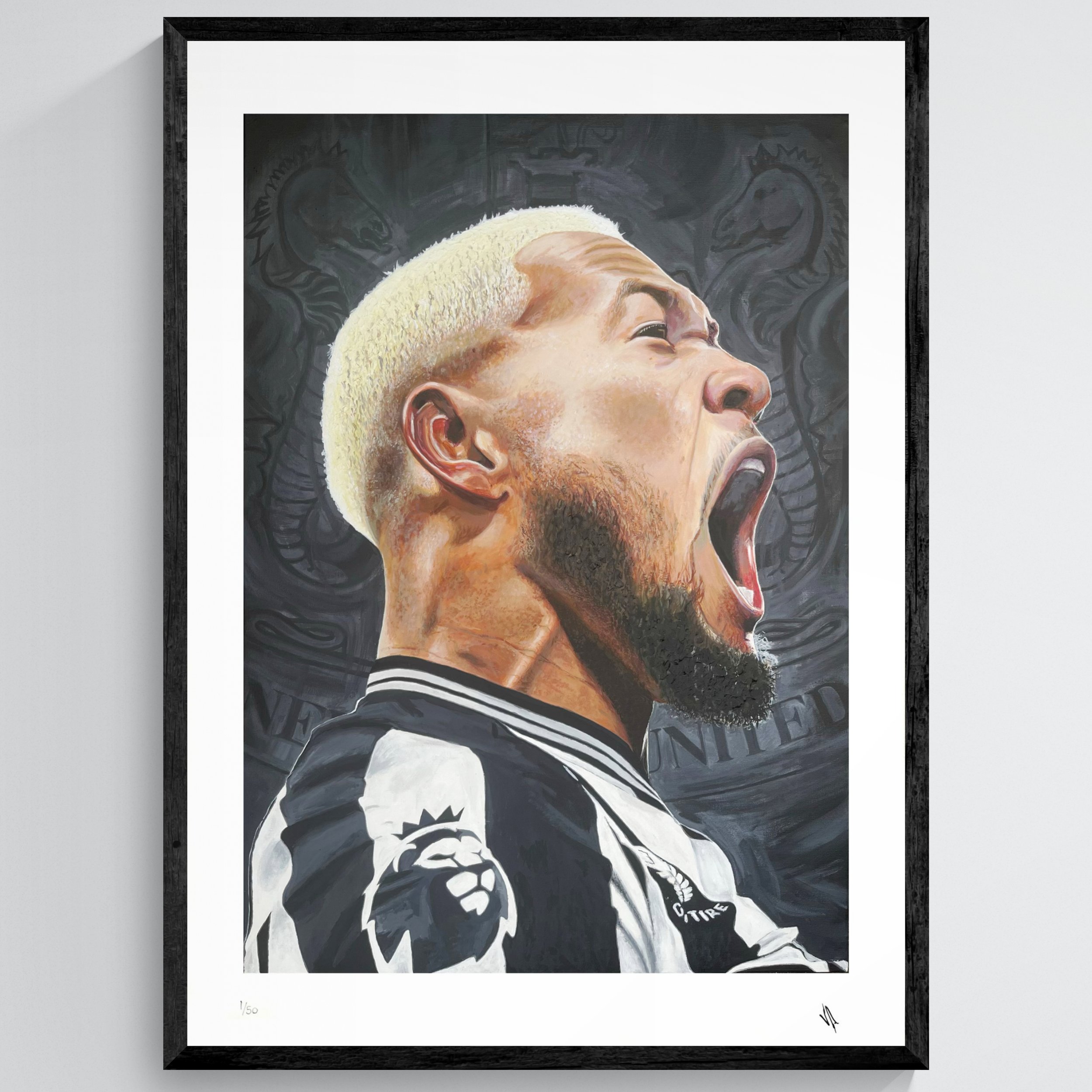 Joelinton (print) - Framed .jpeg