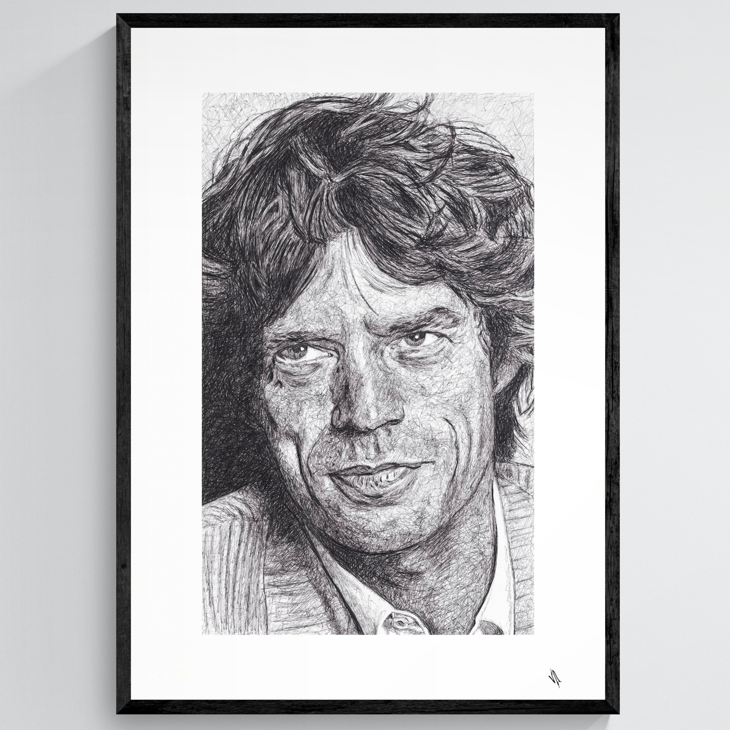 Mick Jagger - Framed .jpeg