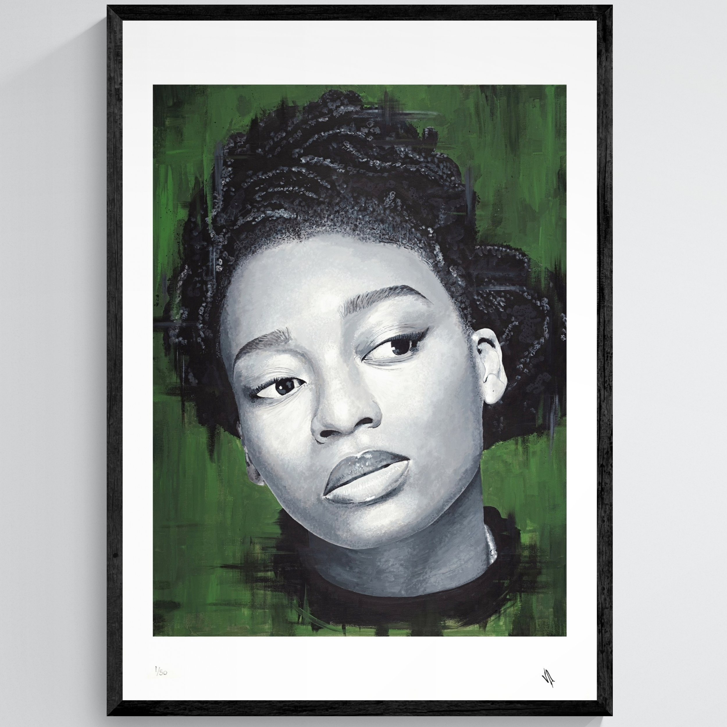 Little Simz (print) - Framed .jpeg