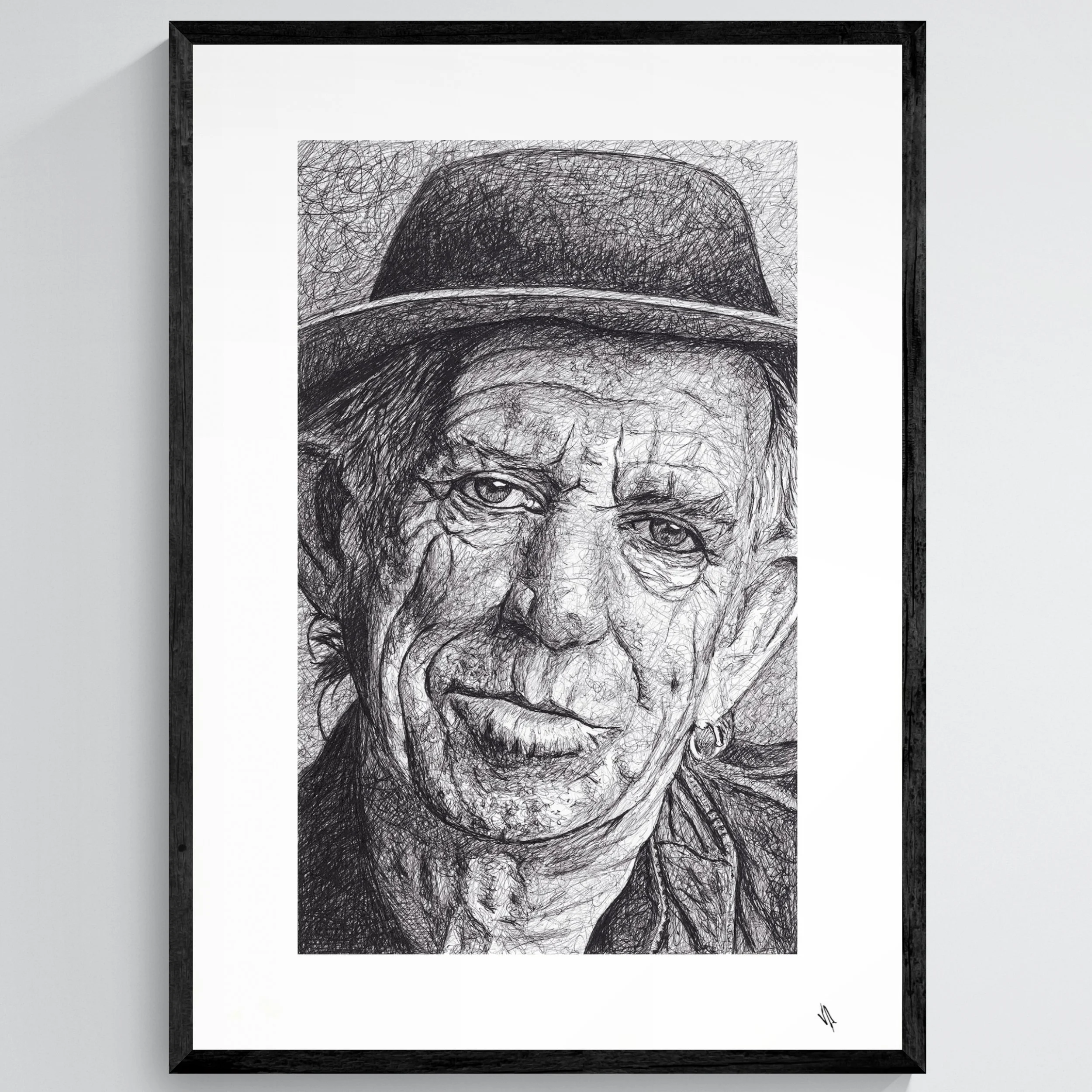Keith Richards - Framed .jpeg