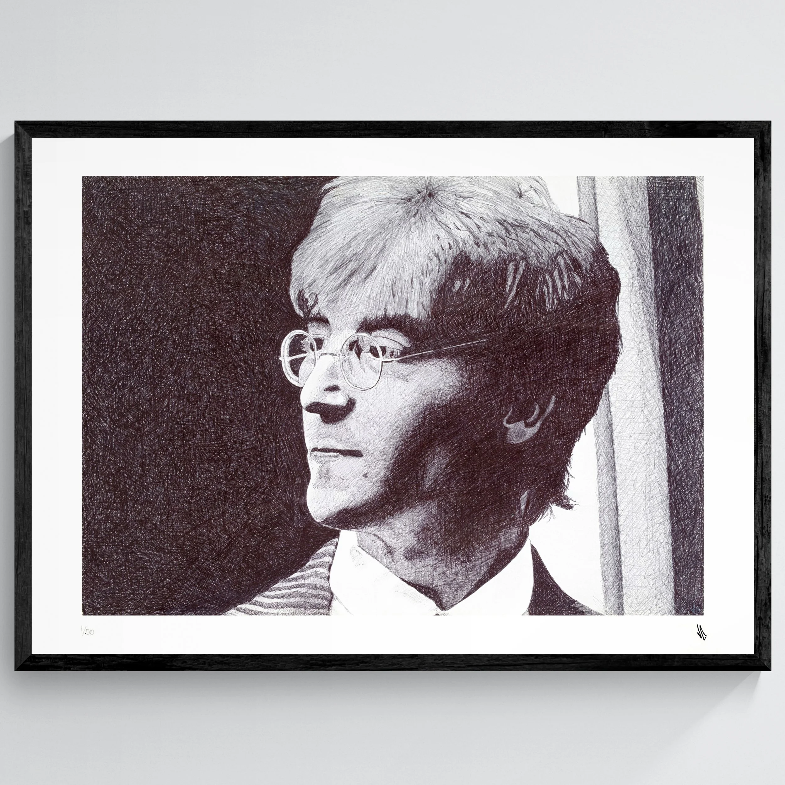 John Lennon (print) - Framed.jpeg
