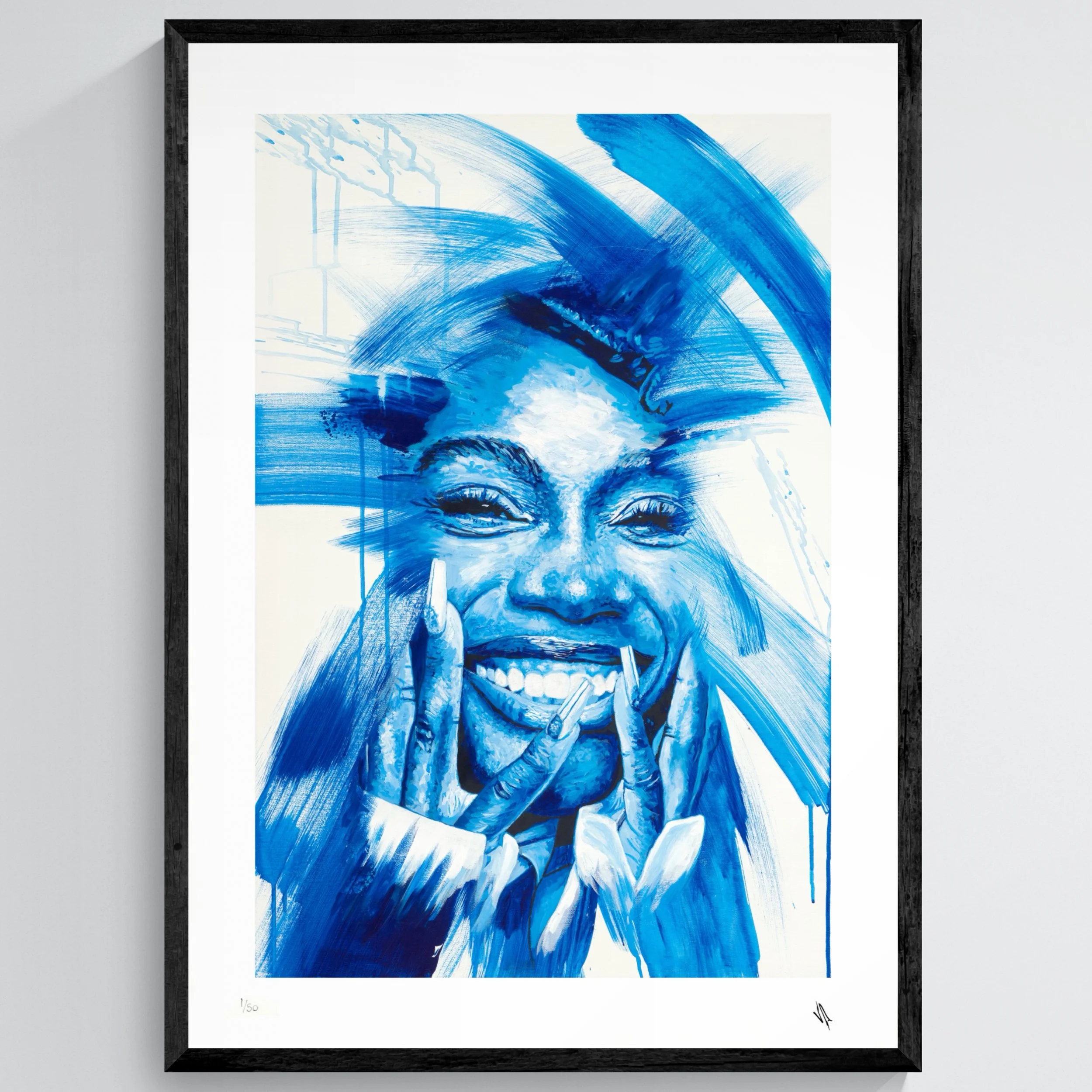 Doechii (print) - Framed .jpeg