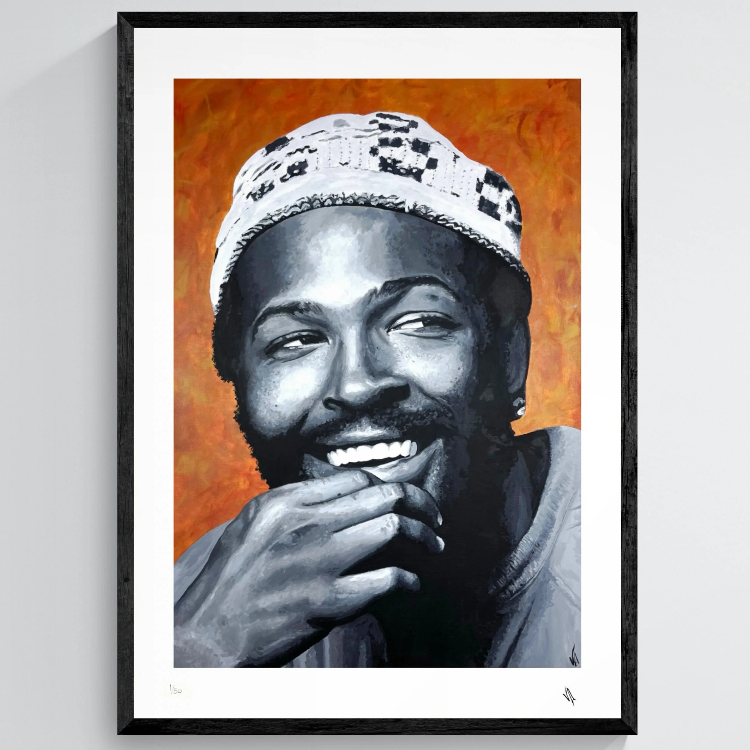 Gaye (print) - Framed .jpeg