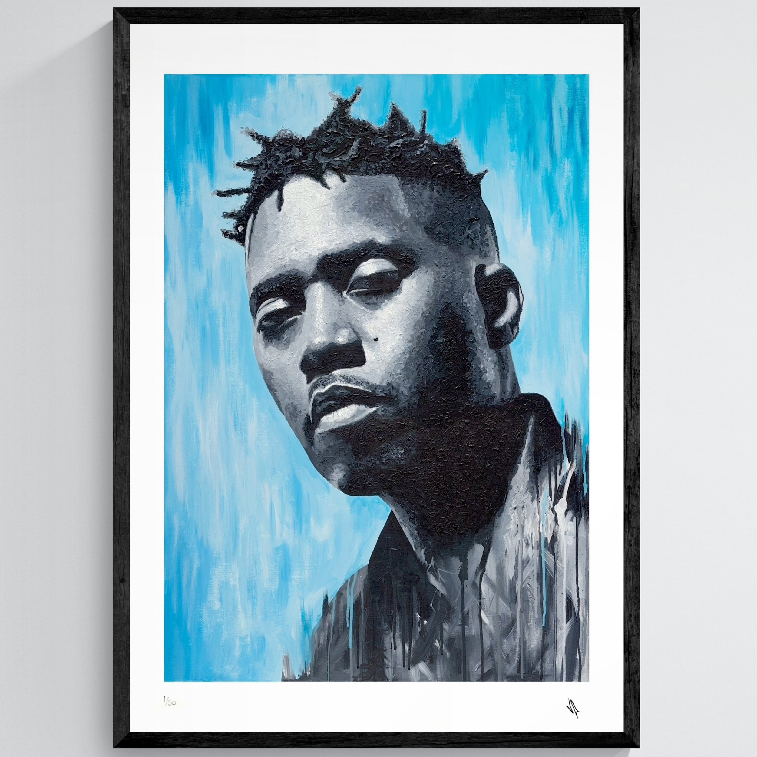 Nas (print) - Framed .jpeg
