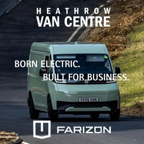 🚨 Big News Loading… 🚨
We’re excited to announce that Heathrow Van Centre is now an official Farizon dealership – bringing the future of sustainable commercial transport to West London! ⚡🚐
Get ready for cutting-edge EV vans, in