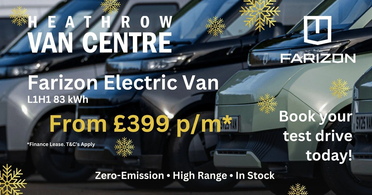 ⚡ Go Electric with the New Farizon EV - Now Available at an Incredible Price! ⚡

Looking to upgrade your fleet with a reliable, efficient, and future-ready electric van? The Farizon EV L1H1 (83 kWh)is now available on a special Finance Lease offer yo