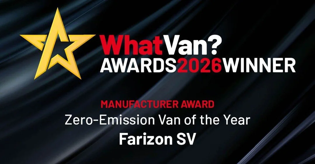 🥇We&rsquo;re thrilled to announce that the #Farizon Electric Vehicle has been crowned &lsquo;Zero-Emissions Van of the Year&rsquo; at the What Van? Awards 2026. One of the most respected accolades in the commercial vehicle industry. 👏

Chosen by an