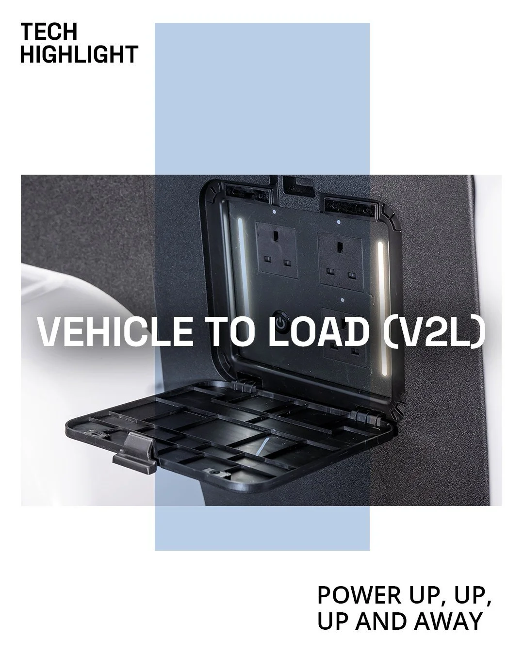 The possibilities are endless with Farizon SV&rsquo;s Vehicle to Load (V2L) technology ⚡

🔋 An additional, eco-friendly 3.3 kW power source means you&rsquo;re ready for anything
🔌 Power external tools and devices on the go &ndash; big or small
⬆️ P
