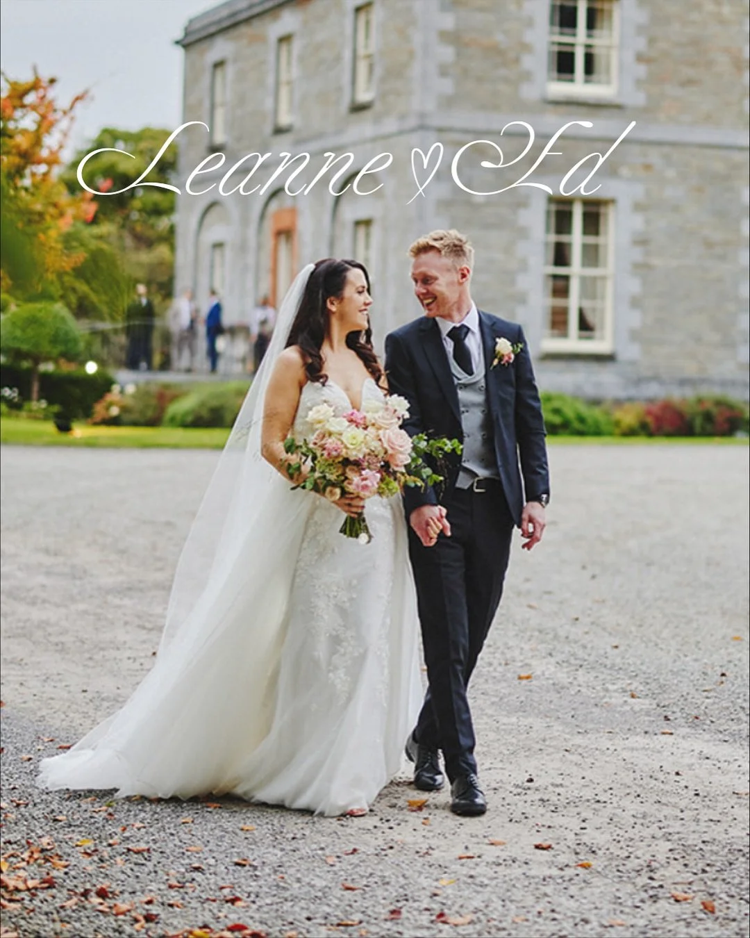 A little throwback today to when Leanne &amp; Ed celebrated their wedding at the beautiful Tankardstown House. From the very beginning, it was clear this would be a day rooted in timeless style and family &mdash; soft pastels, elegant details, and th