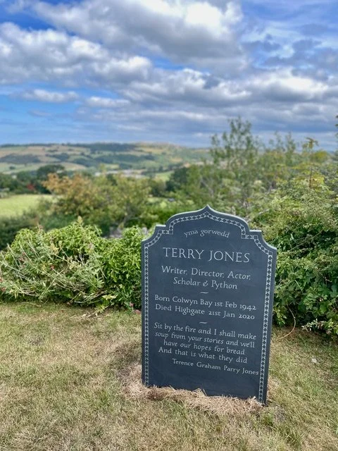 WELSH SLATE HEADSTONE FINISHED BY JANE TURNER