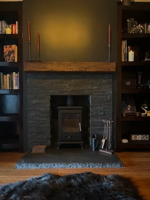 Natural Riven Slate Hearth