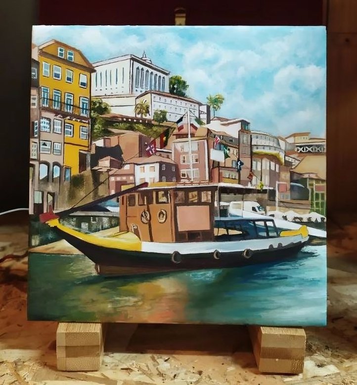 Pintura sobre Azulejo