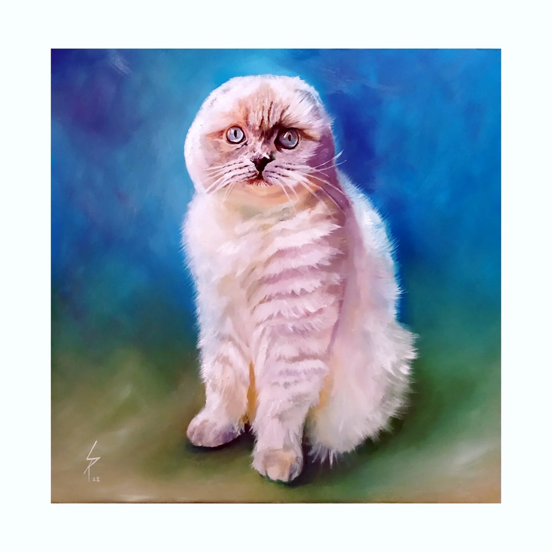 
Pet portrait commission