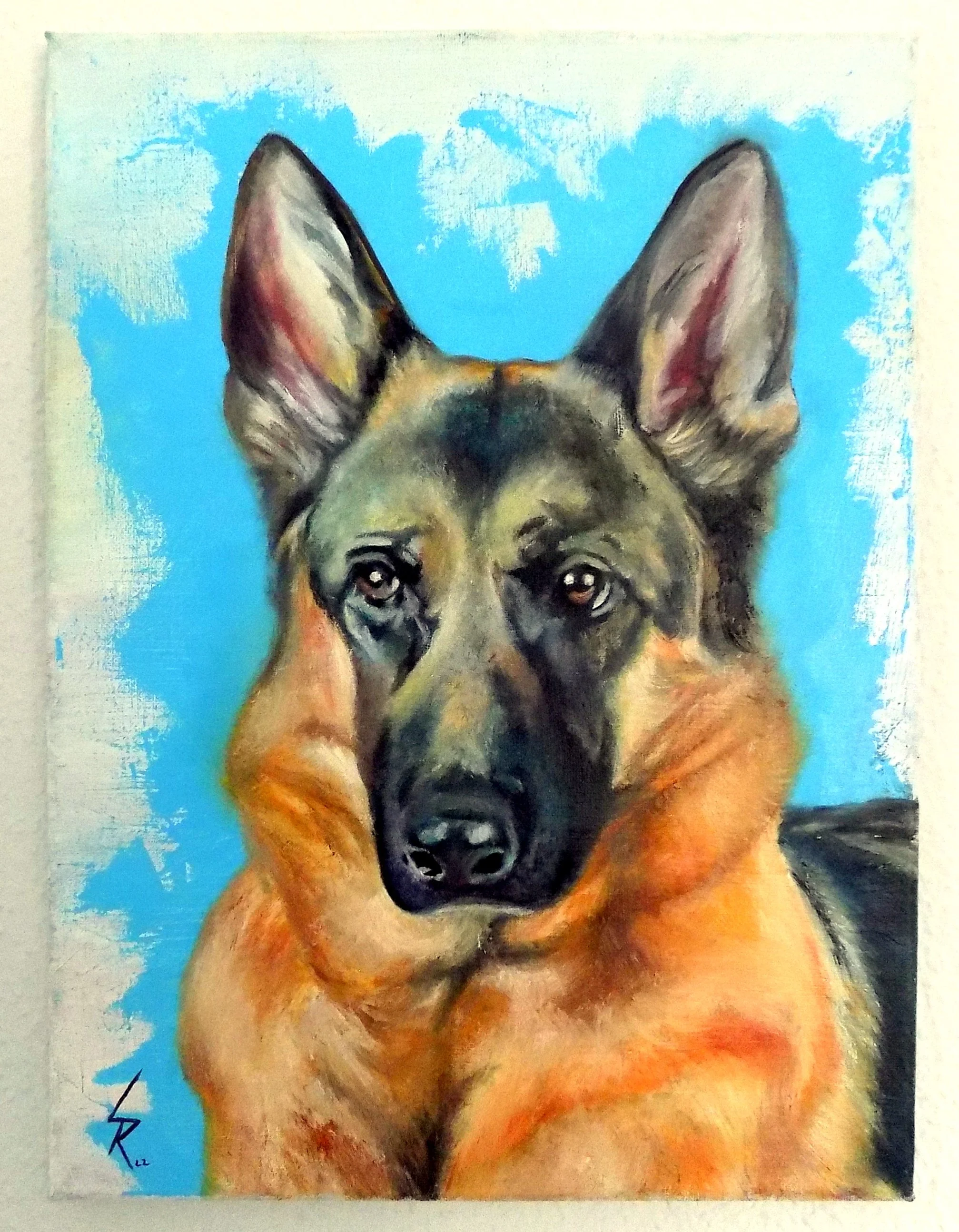 
Pet portrait commission