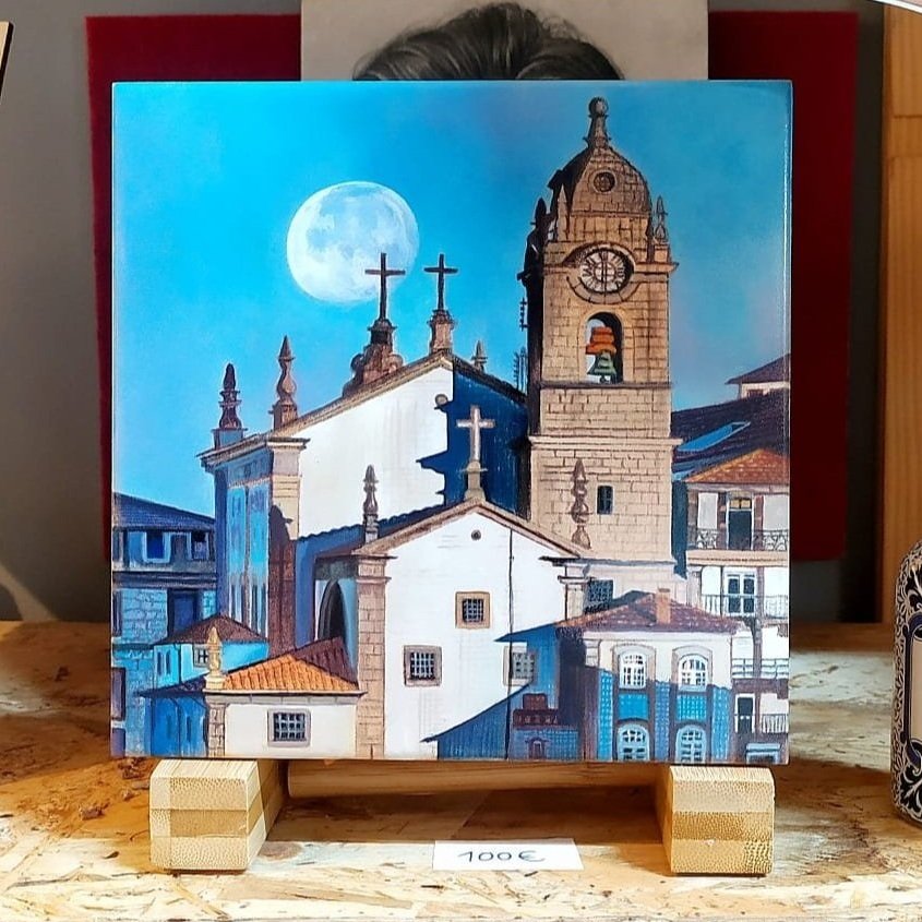Pintura sobre Azulejo