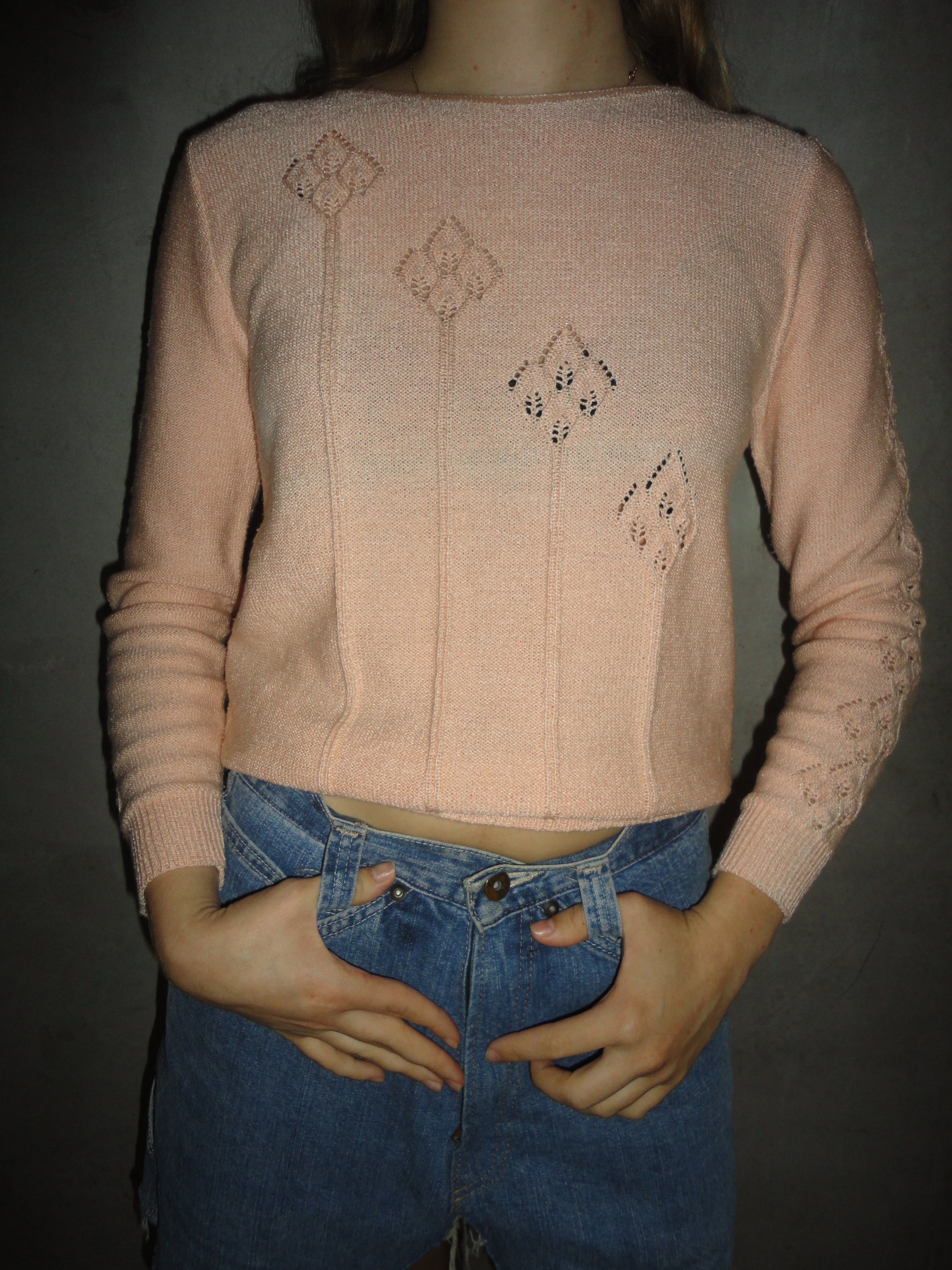 Textured Knit Sweater