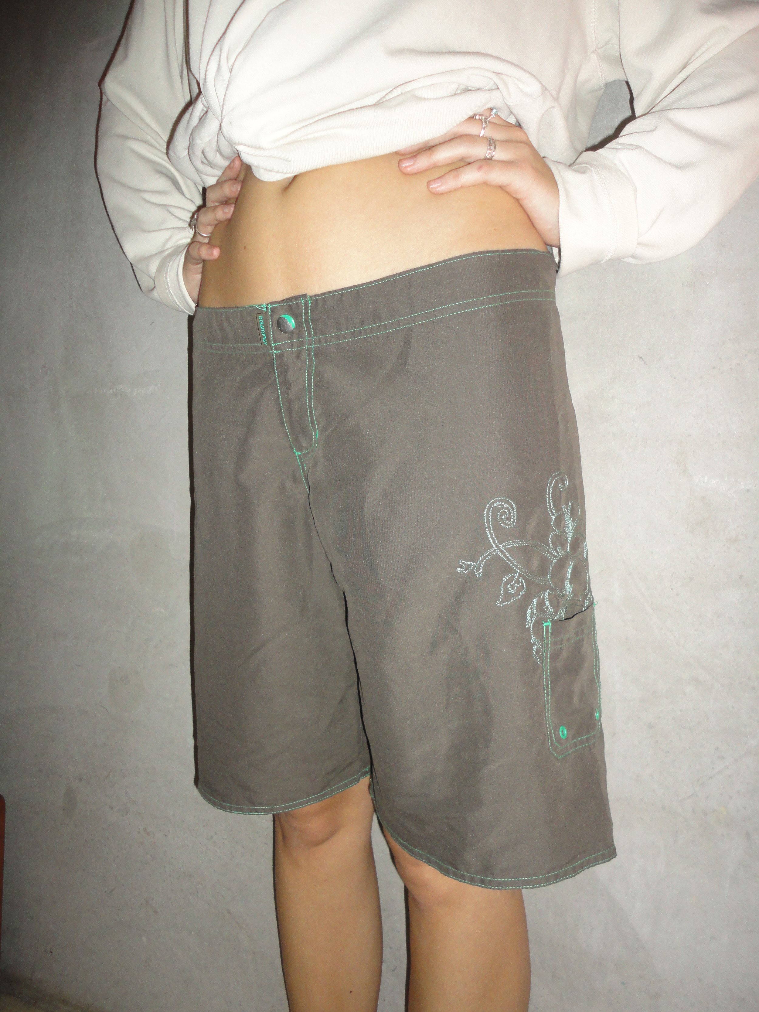 Graphic Surf Shorts