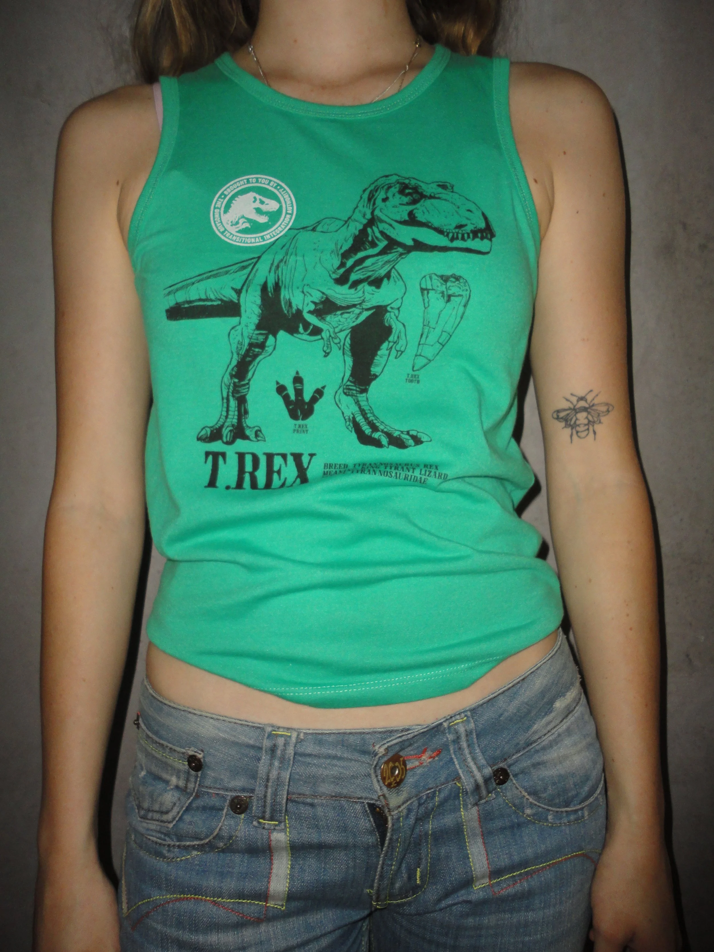 Green Dino Tank