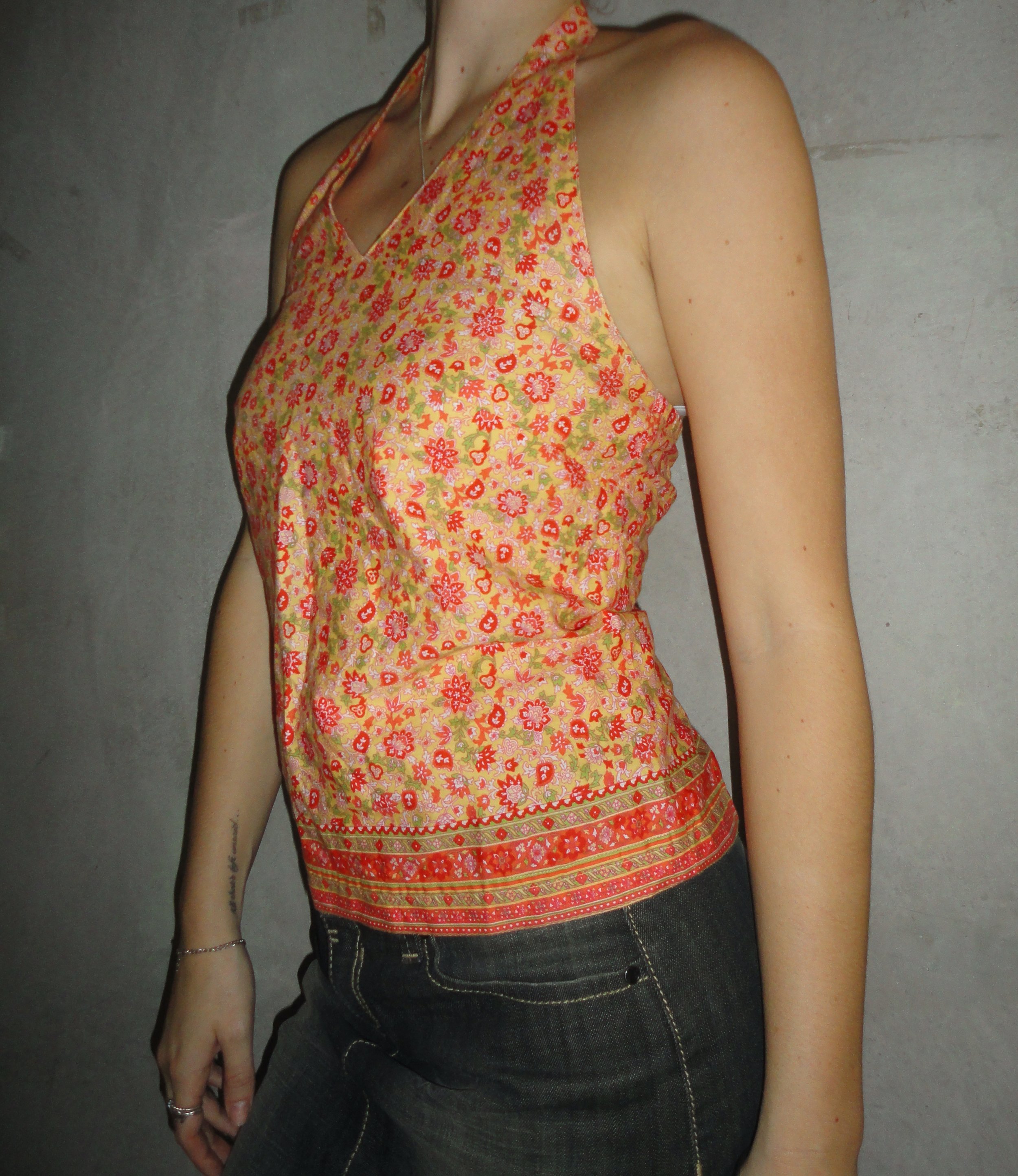 Floral Halter Top