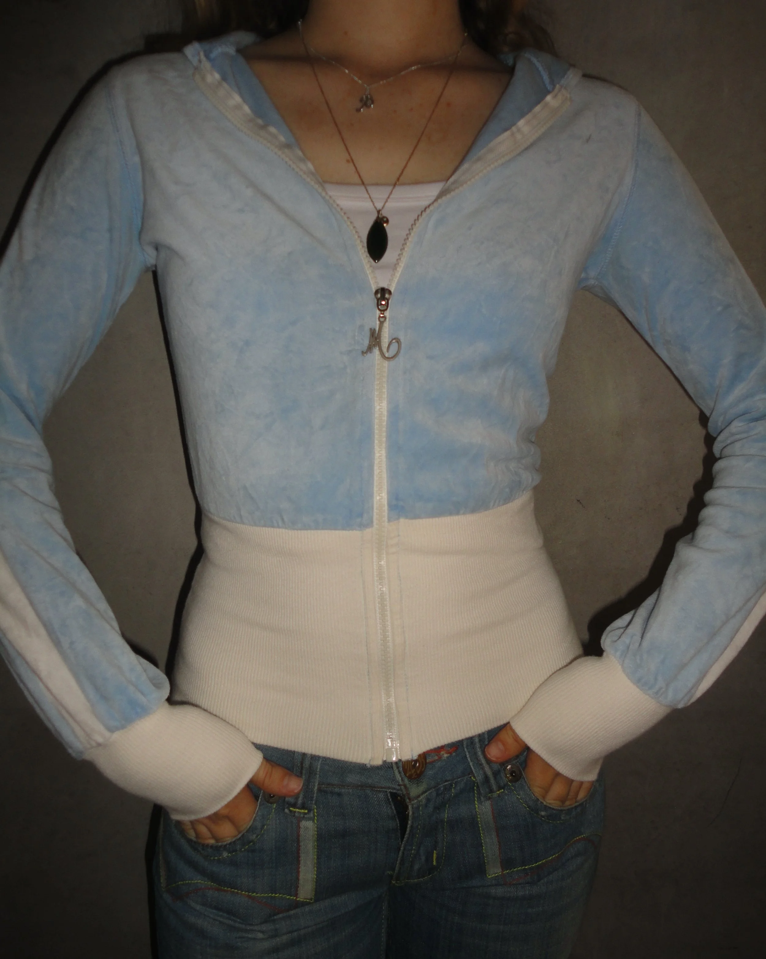 Velour Zip-up