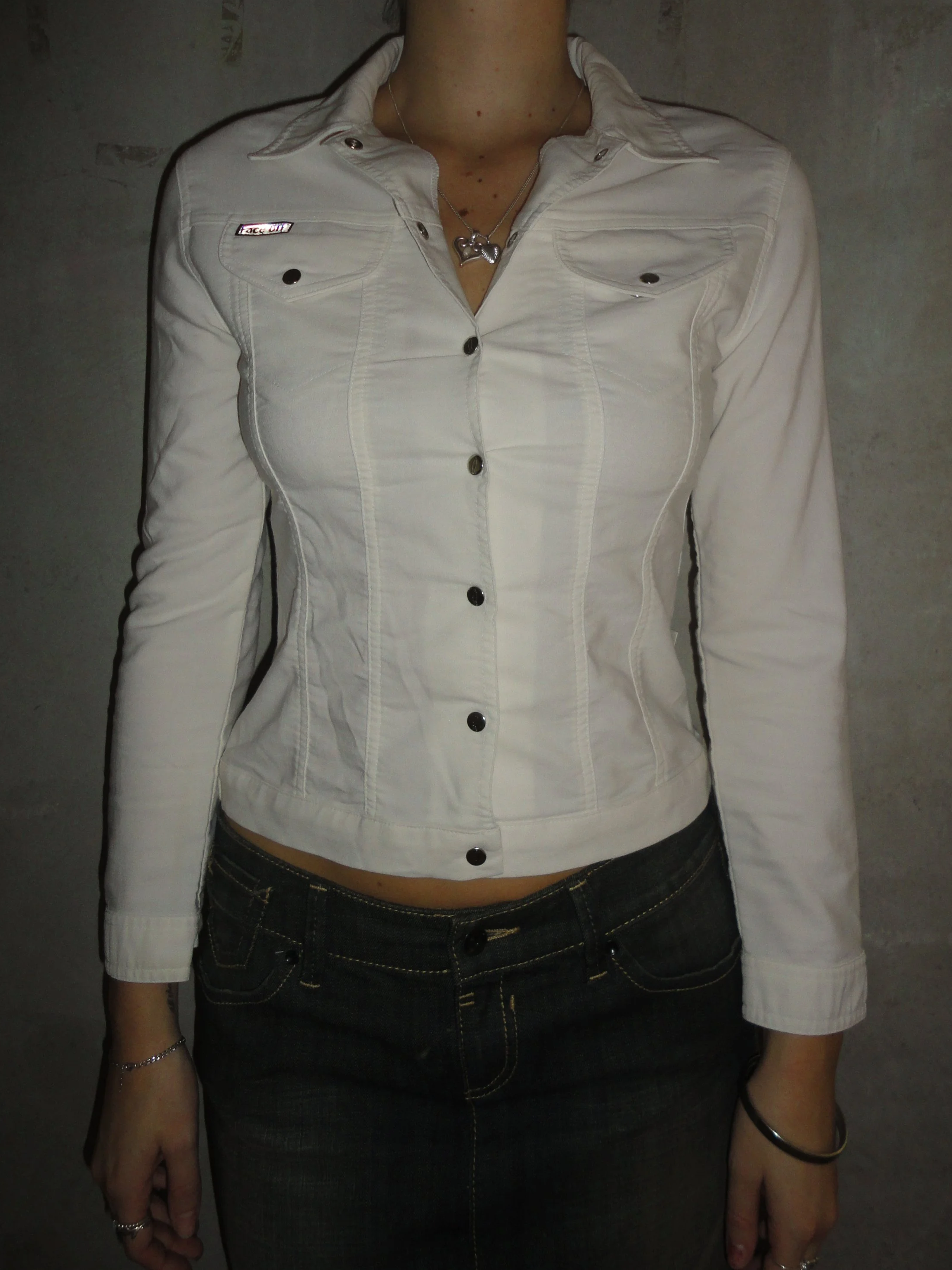 White Button-up Jacket