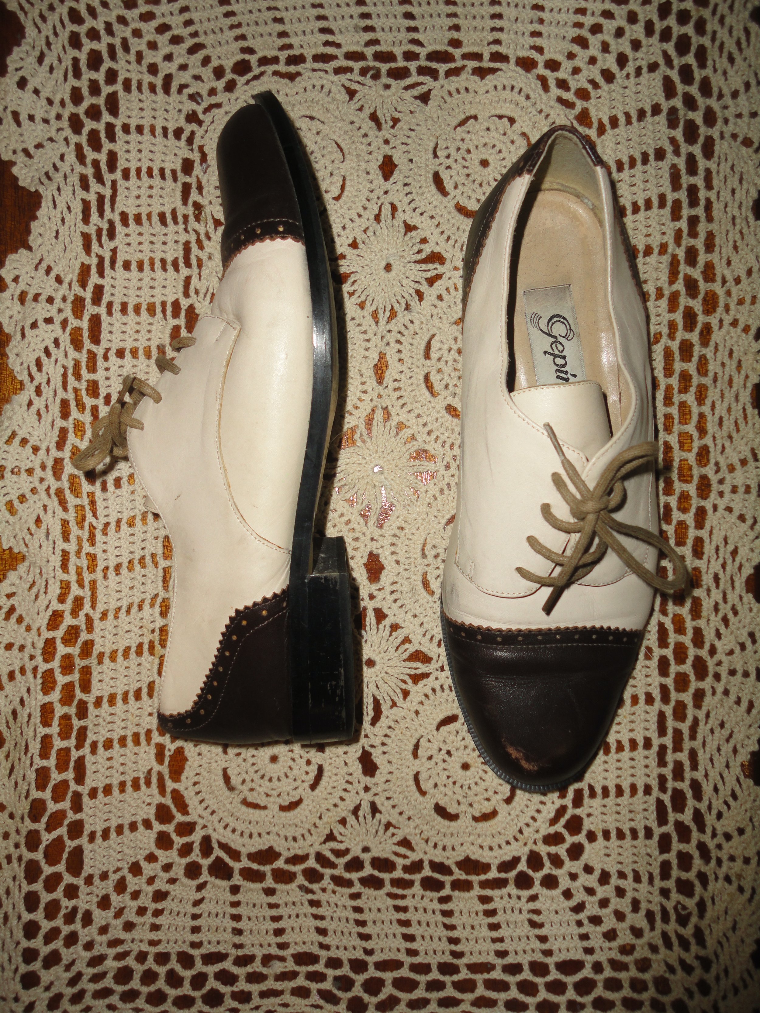 Vintage Spectator Shoes