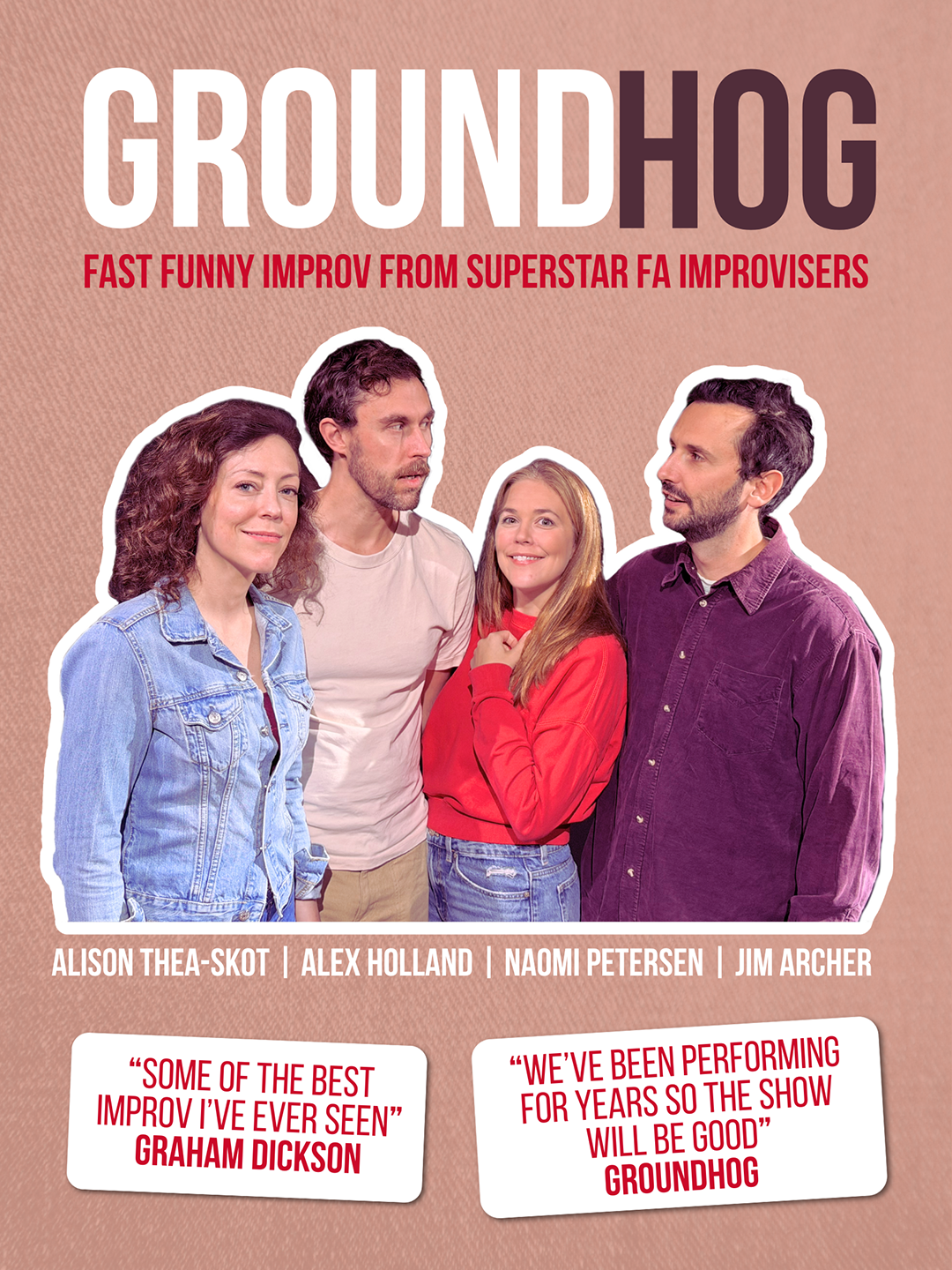Groundhog - Saturday 17th January @ 7.00pm
