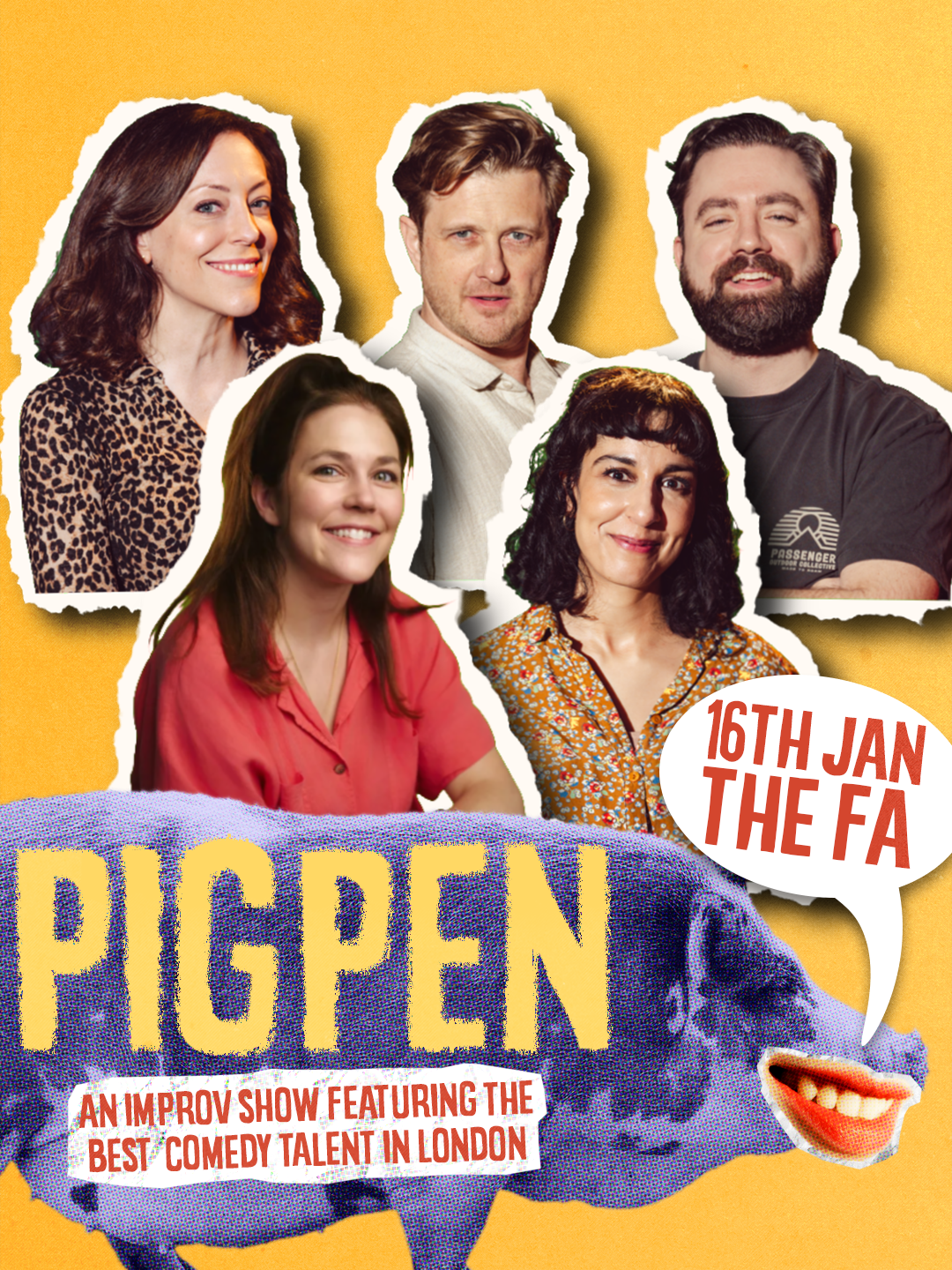 PIGPEN - Friday 16th January @ 8.30pm