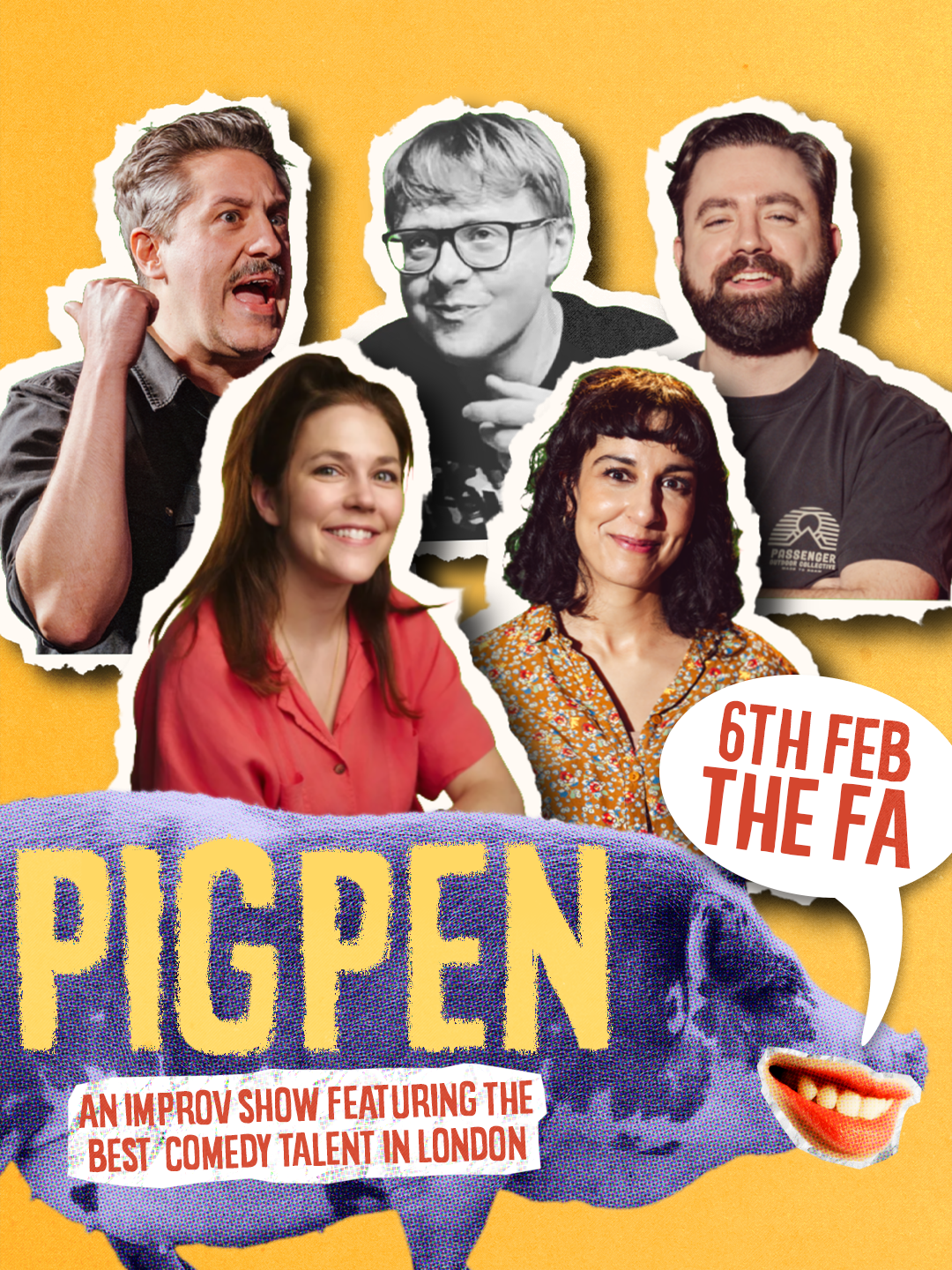 PIGPEN - Friday 6th February @ 7.00pm