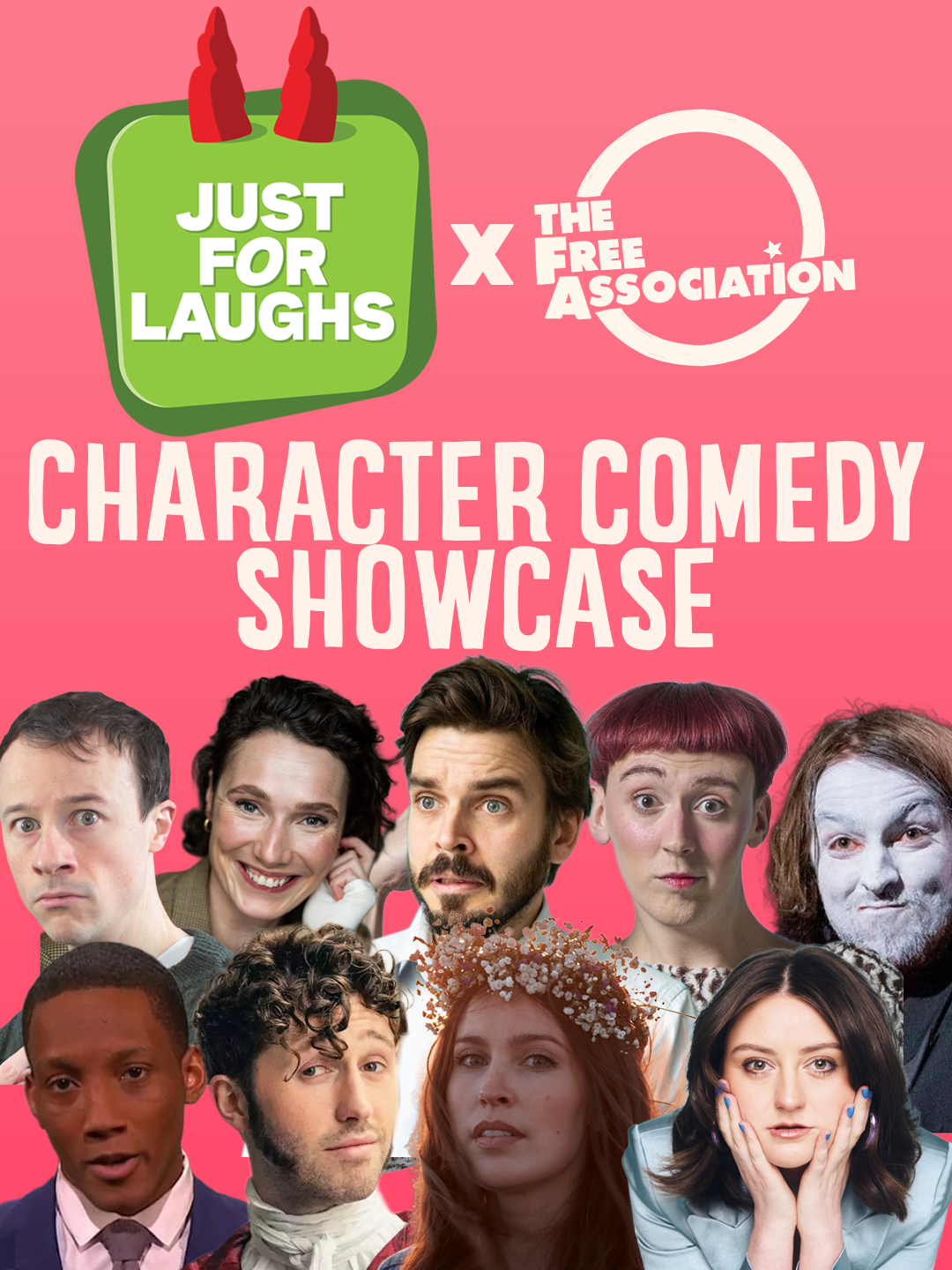 Just For Laughs: Character Comedy Showcase - Thursday 5th February @ 8.30pm