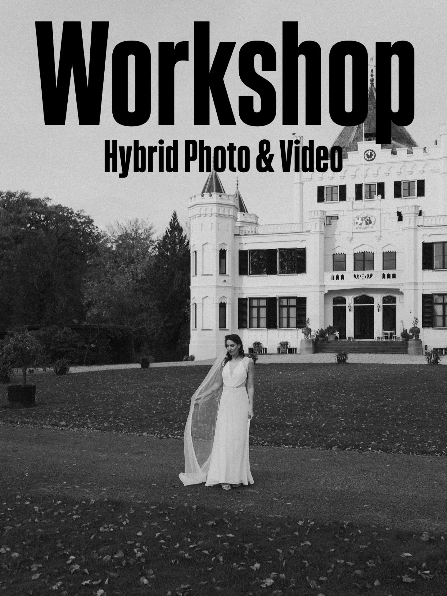 Workshop hybrid wedding photography &amp; video with @cameranu_nl 📸📹
⠀⠀⠀⠀⠀⠀⠀⠀⠀
A beautiful wedding venue, an autumn backdrop, and a low warm sun created the perfect light for a workshop on hybrid wedding photography combined with video.
⠀⠀⠀⠀⠀⠀⠀⠀⠀
A