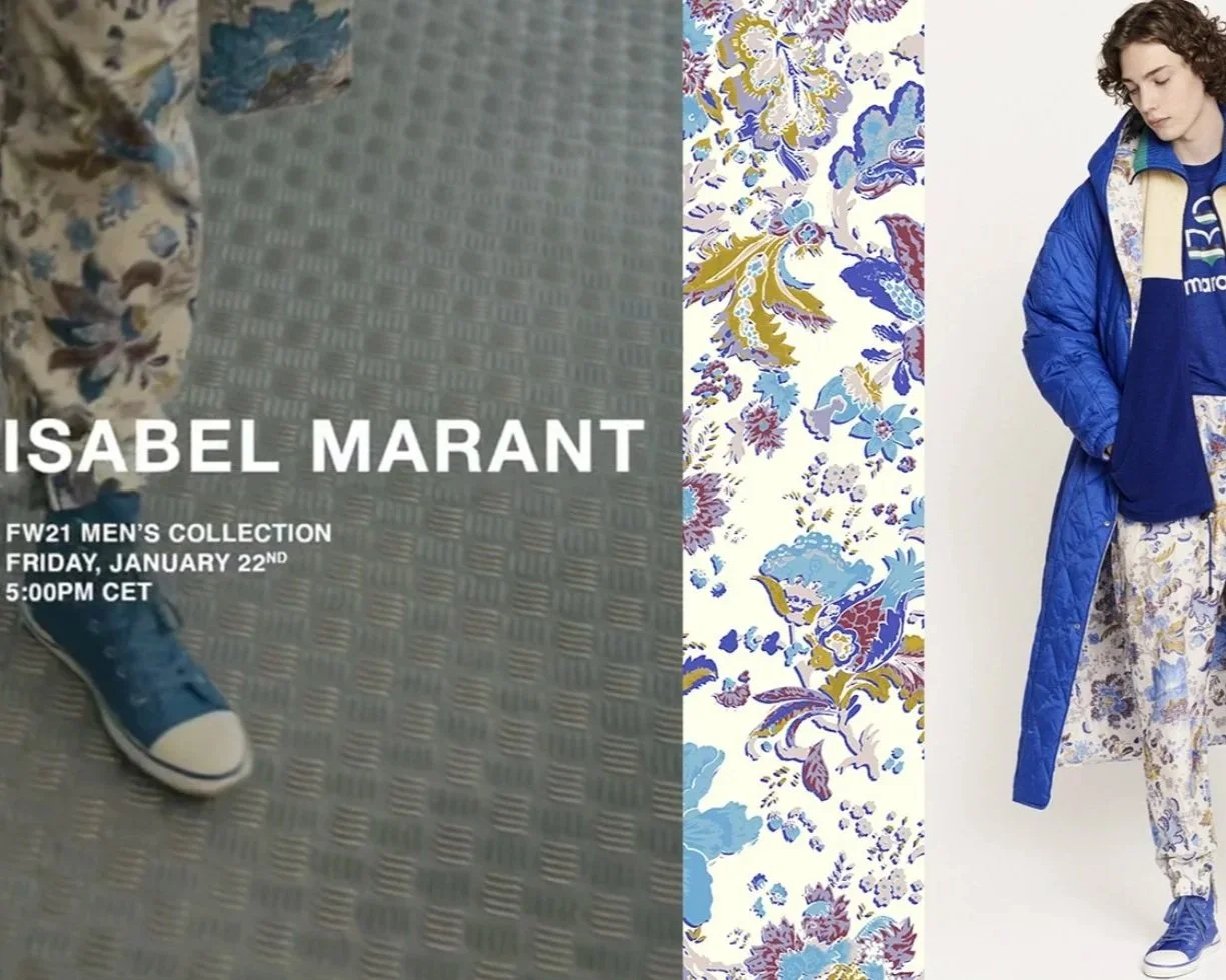 Isabel Marant: 'Indian Floral' Ready-to-Wear Print Design