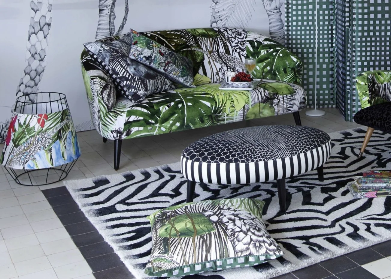 'Belle Rives' Print Design, for Christian Lacroix by Designers Guild.