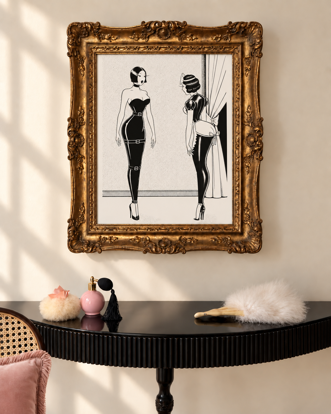 Always Impeccable Art Deco Art Print  Madame Dabi.png