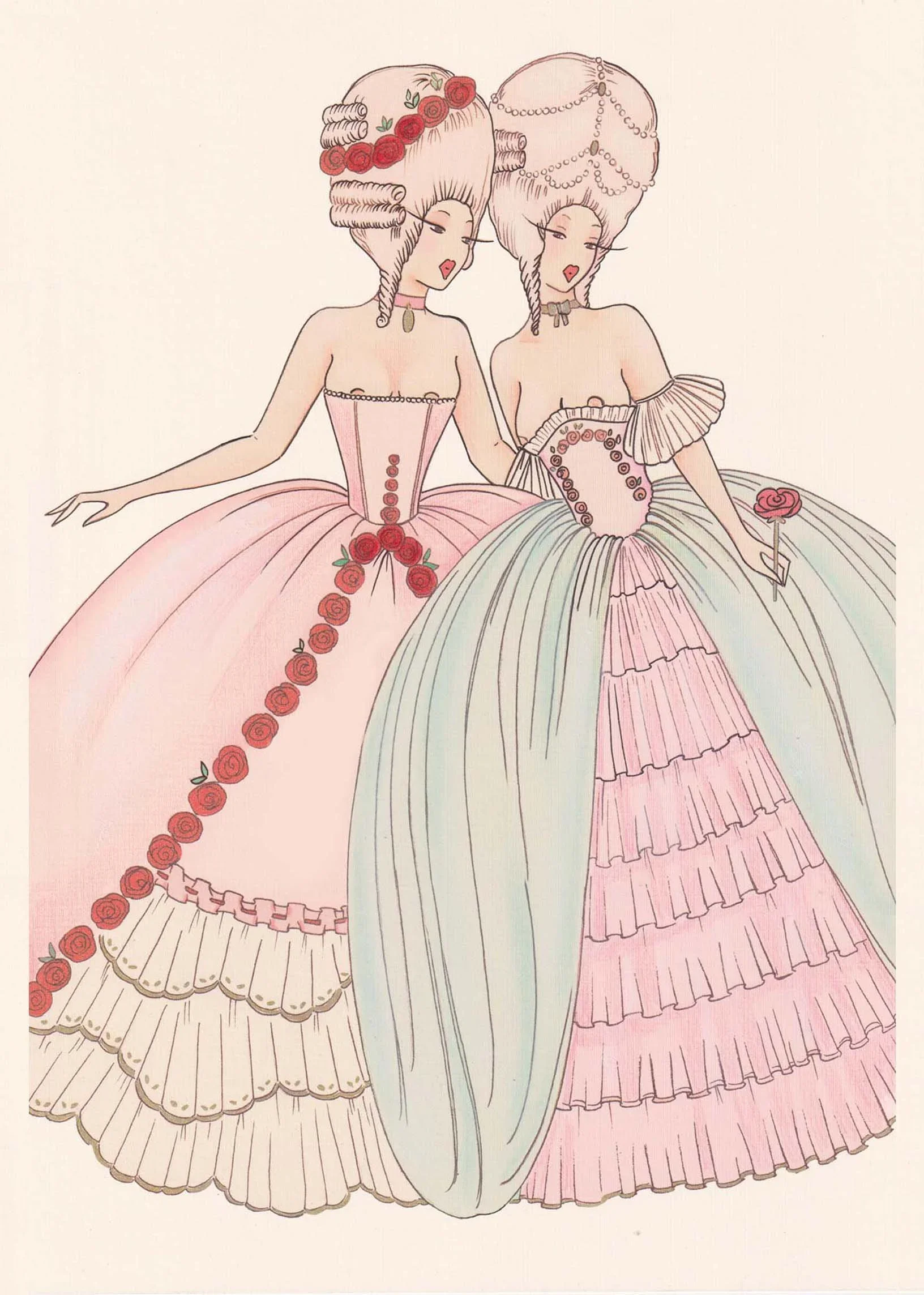 Les Courtisanes by Madame Dabi