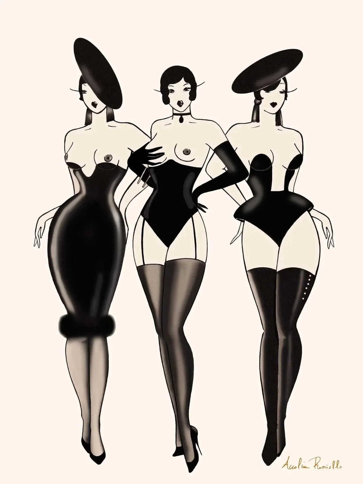 Paris Fashion Week starts in the mood of Madame Dabi&nbsp;🎀
Discover these couture-inspired illustrations, available at Madame&rsquo;s Boutique.

Remember that you can compose your own custom set and save 20%.
Worldwide shipping available💌
*
*
*
*
