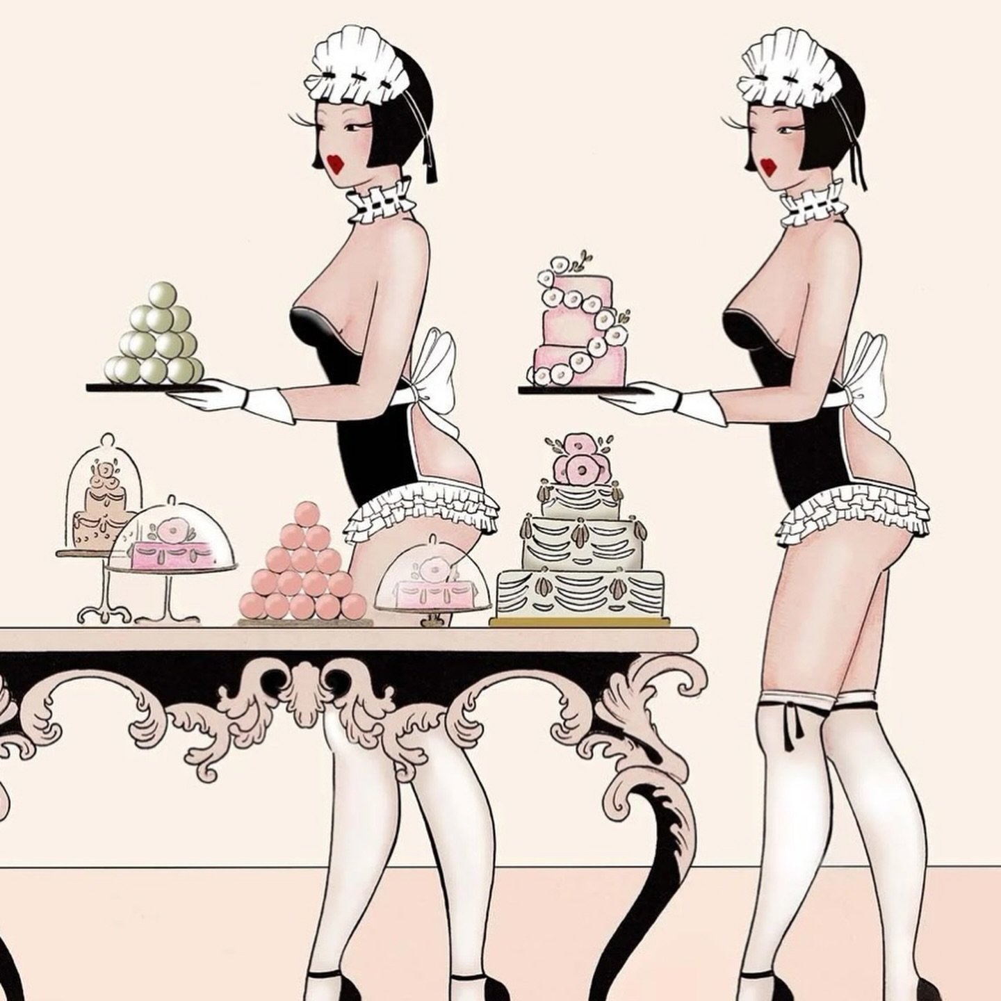 The first weekend of the year calls for delicious treats 🎀 
 Start the year by curating something entirely yours: at Madame&rsquo;s Boutique, curate your own collection of 3 prints, each piece chosen by you, for you.
The pleasure of creating somethi
