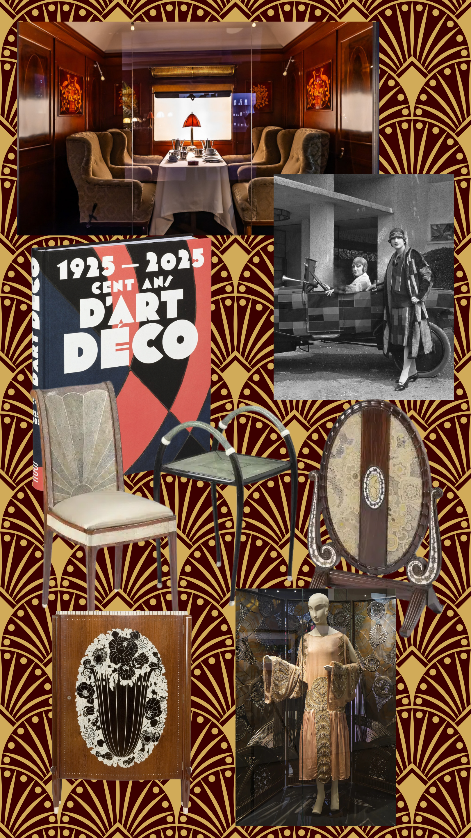 Paris is Celebrating 100 years of Art deco with the exibition: 1925-2025. One Hundred Years of Art Deco