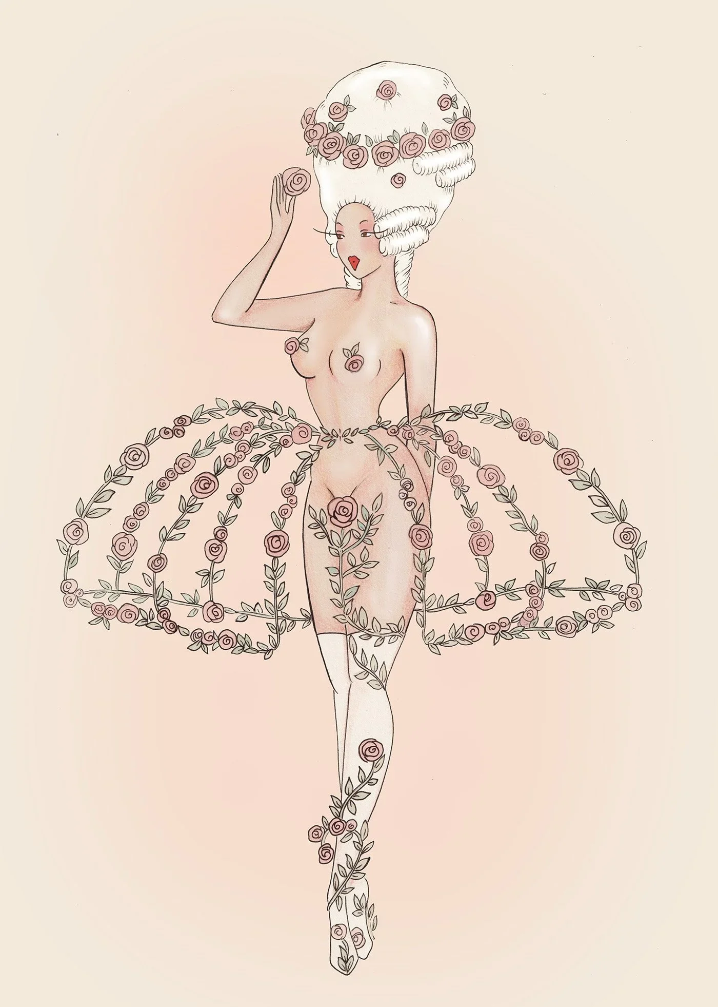 Un Matin Dans La Roseraie madame dabi.WEBP