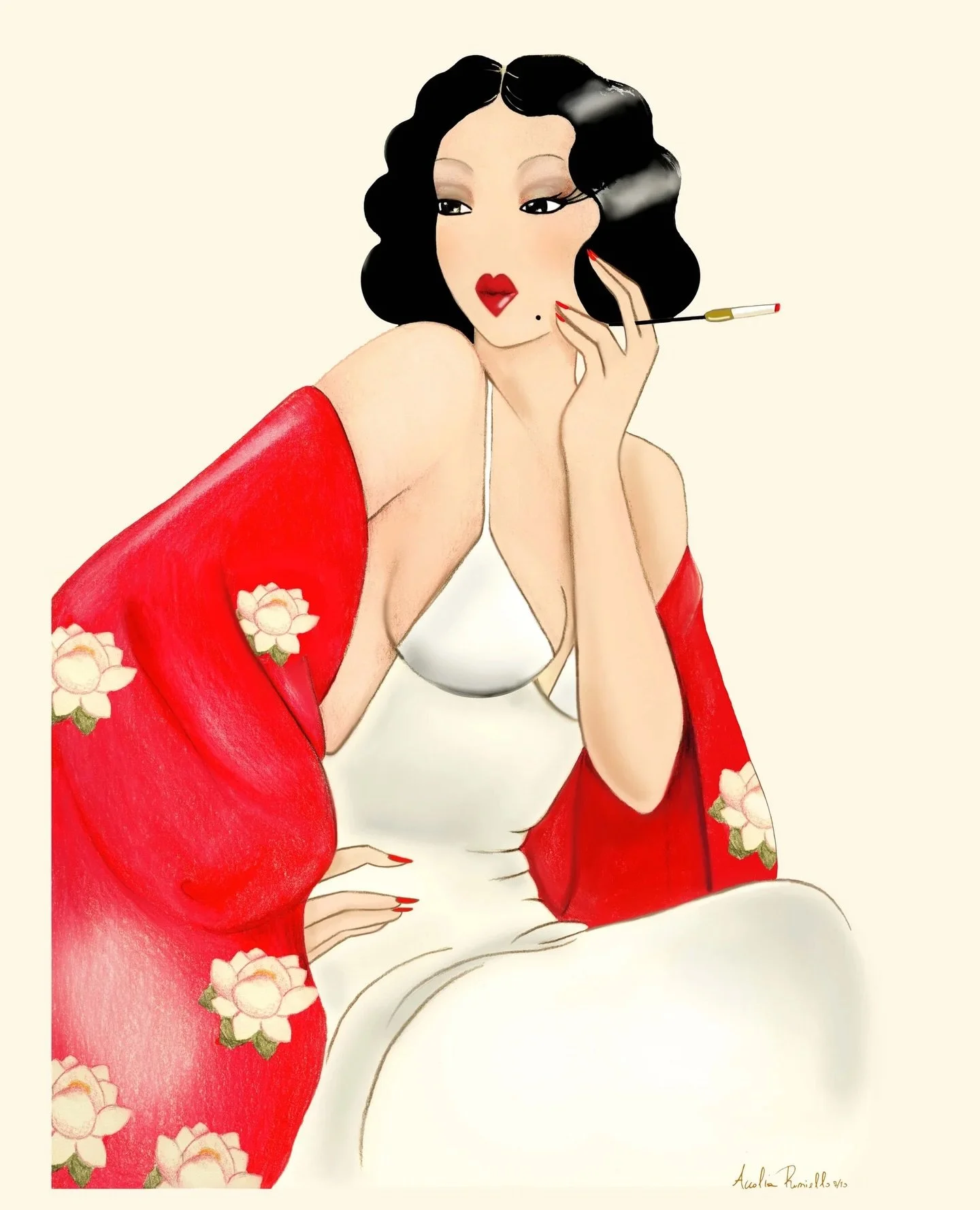 Iconic🌹

#flappergirl #vintageart #modernartists #kimonostyle #madamedabi