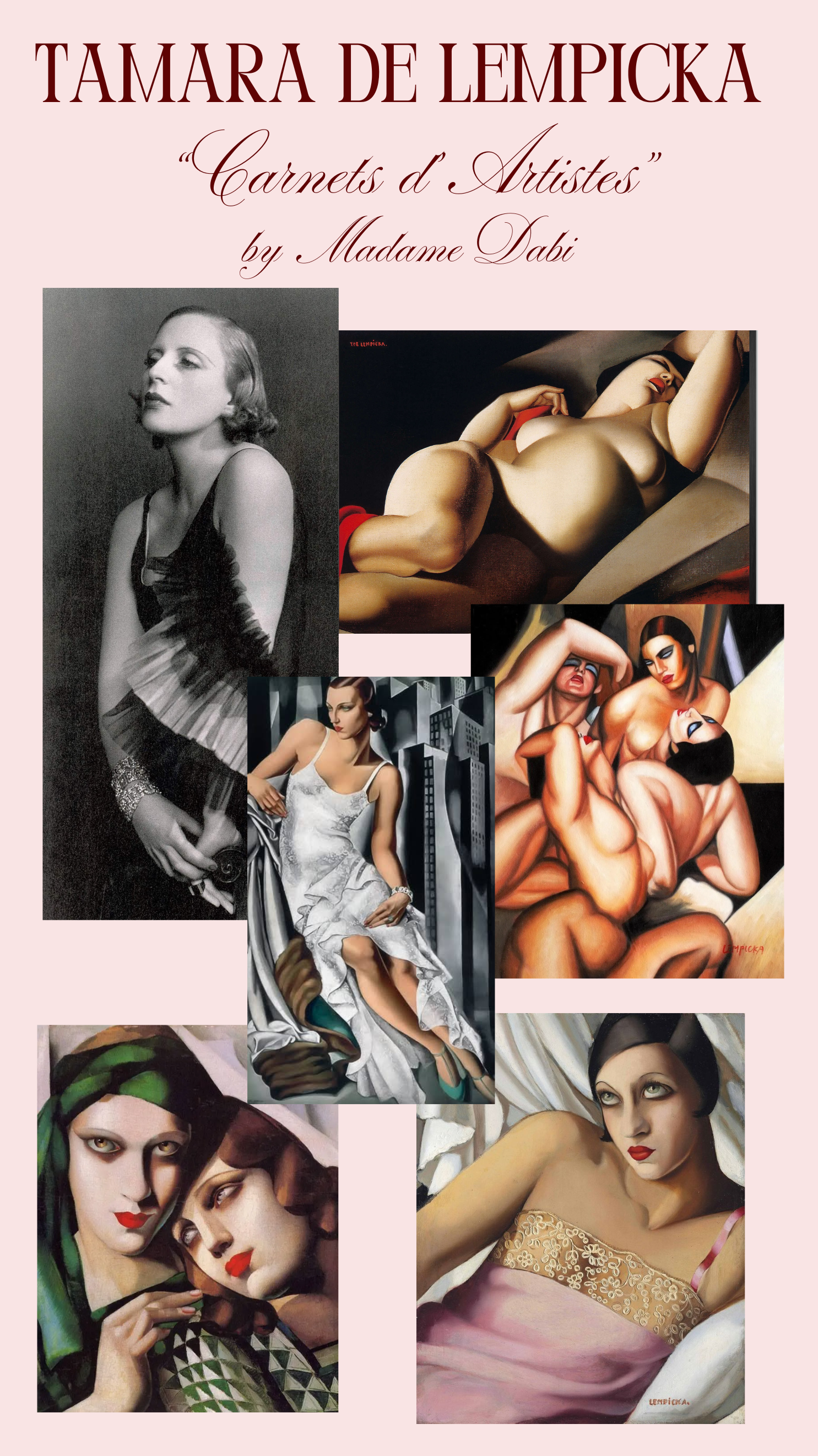 Carnets d’Artistes: Tamara de Lempicka