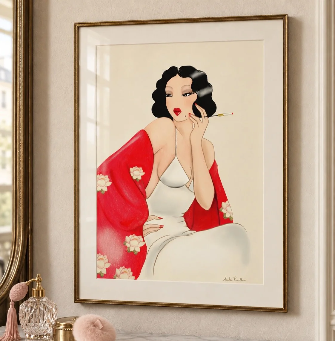 If you love Art Deco style and vintage illustration, discover Madame Dabi&rsquo;s collection of Art Deco prints and vintage-inspired wall art at madamedabi.com.
Link in bio

#wallart #italianartists #artdeco #vintagehomestyle #madamedabi